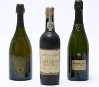 Dom Perignon. 1985. Extra Brut. 1900. Real Companhia do Norte de Portugal. 1955. �������� �105 �� �������. Wine. Bruun Rasmussen. ����������, 21 �������