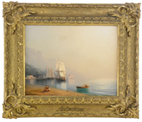 �. �����������. ������� �� ����� � ������ ����. 1858. �����, �����. 51,0 � 38,0. �������� �200 000�240 000. Russian Auction. Stockholms Auktionsverk. ���������, 4�5 �������